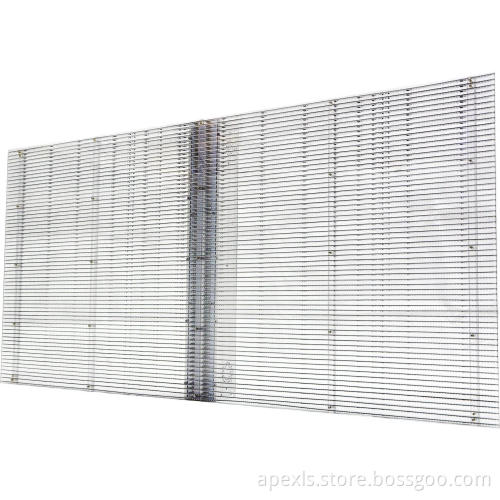 P7.81 high end led transparent video wall